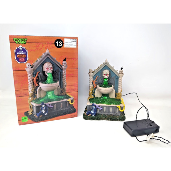 LeMax Spooky Town Grime and Slime Spring Halloween Decor Michaels Exclusive 2023 - Picture 1 of 9